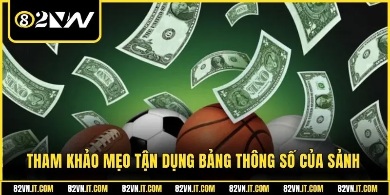 Tham khảo mẹo tận dụng bảng thông số của sảnh